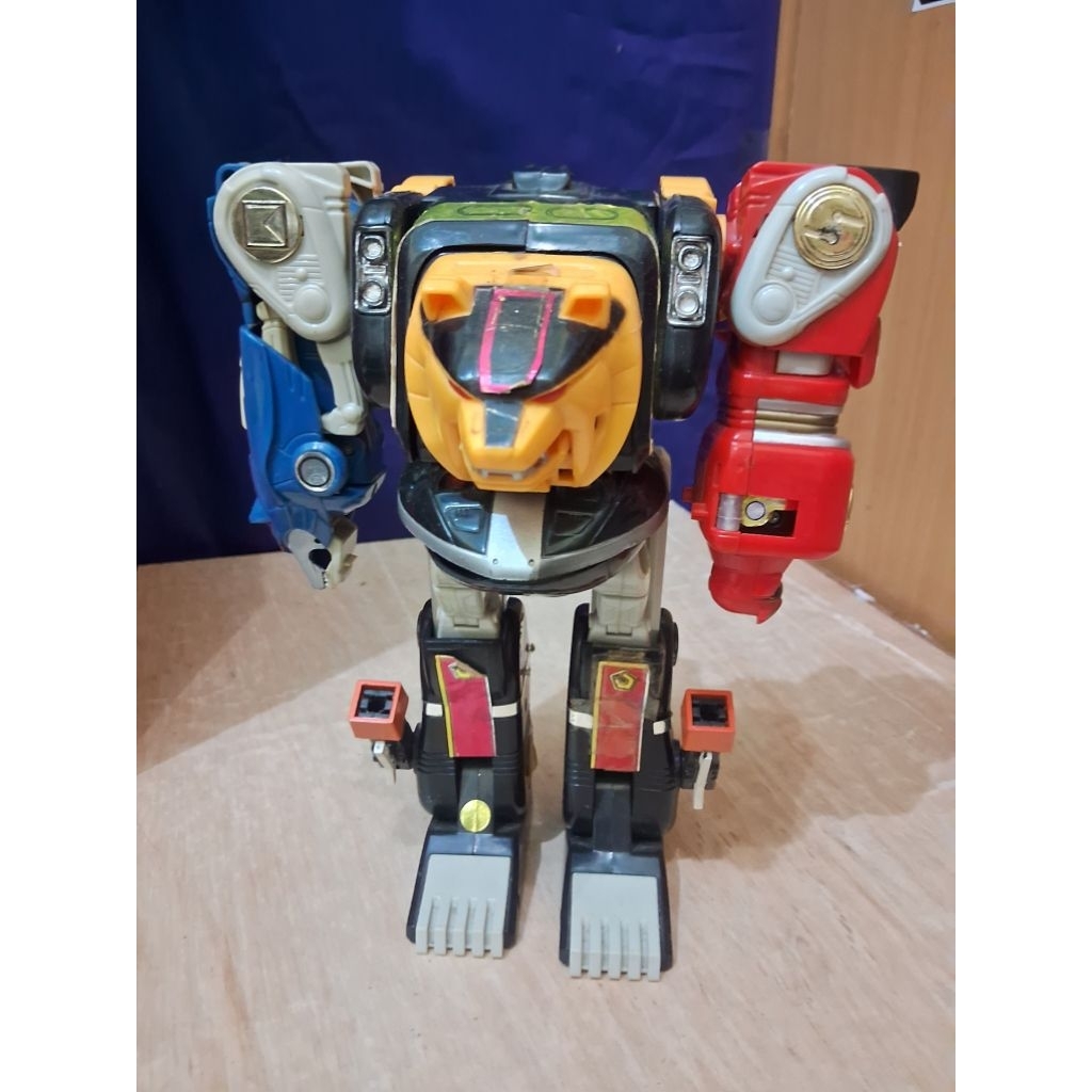 Mainan Figure Megazord Kakurangers Mainan Jadul Power Rangers Ninja Vintage Mainan Set Zord DX