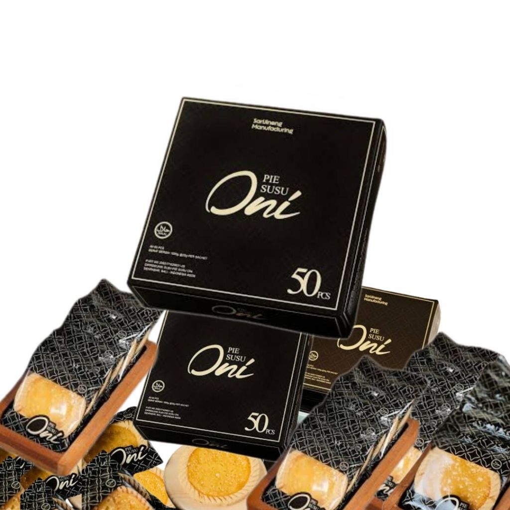 Pie susu Oni khas Bali 1Box isi 50