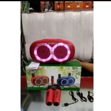 Tanaka T-8008 SPEAKER PORTABLE BLUETOOTH KARAOKE WIRELESS MIC