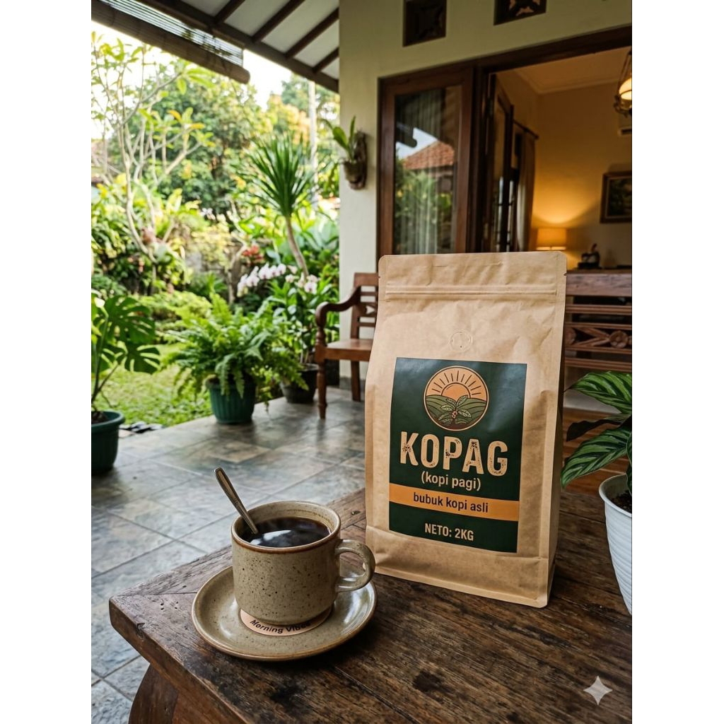 kopi bubuk KOPAG asli Nganjuk kopi premium pilihan 2kg