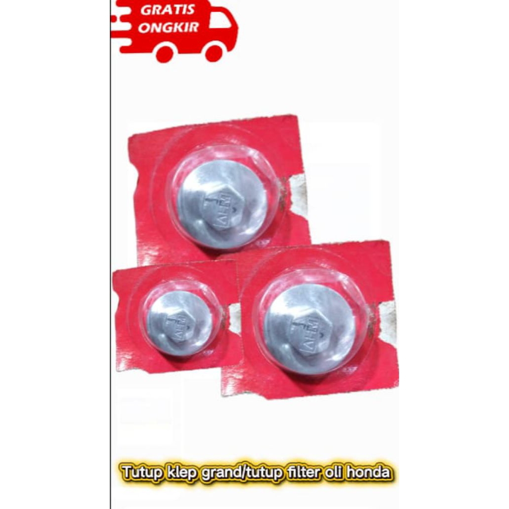 Tutup klep grand/ tutup filter oli Honda original