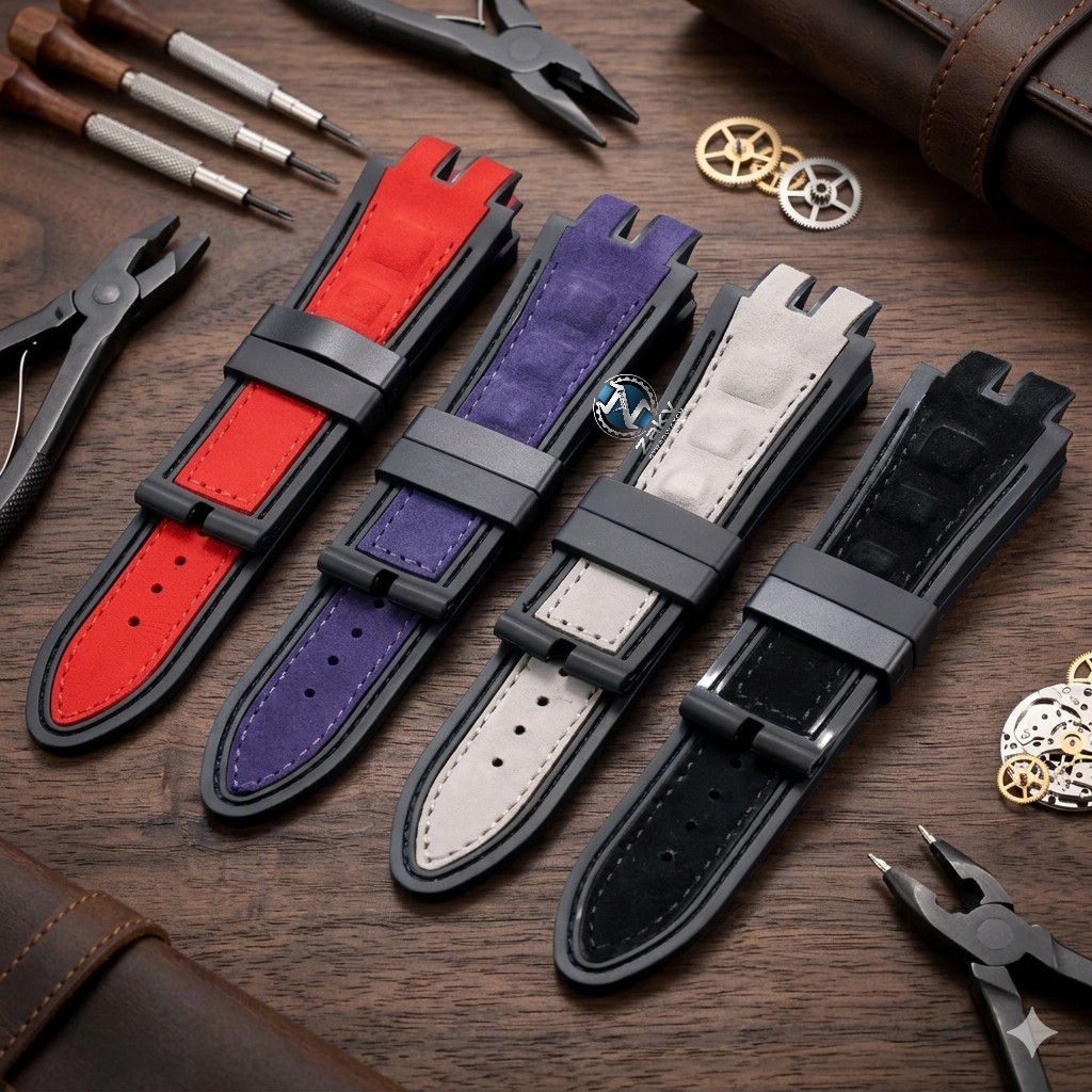 STRAP TALI JAM TANGAN ROGER DUBUIS EXCALIBUR,TALI JAM TANGAN ROGER DUBUIS EXCALIBUR KARET