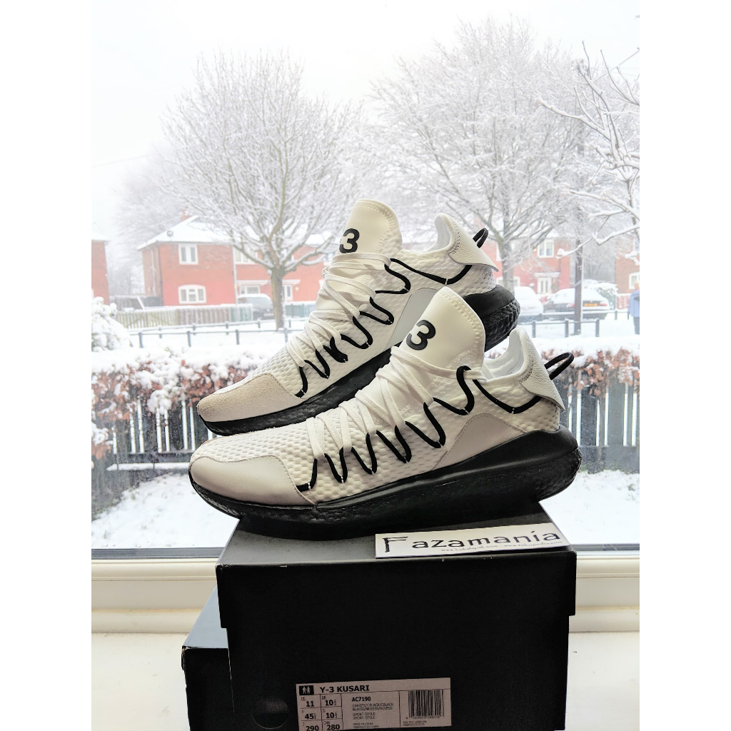 SEPATU ADIDAS Y-3 Y3 KUSARI WHITE
