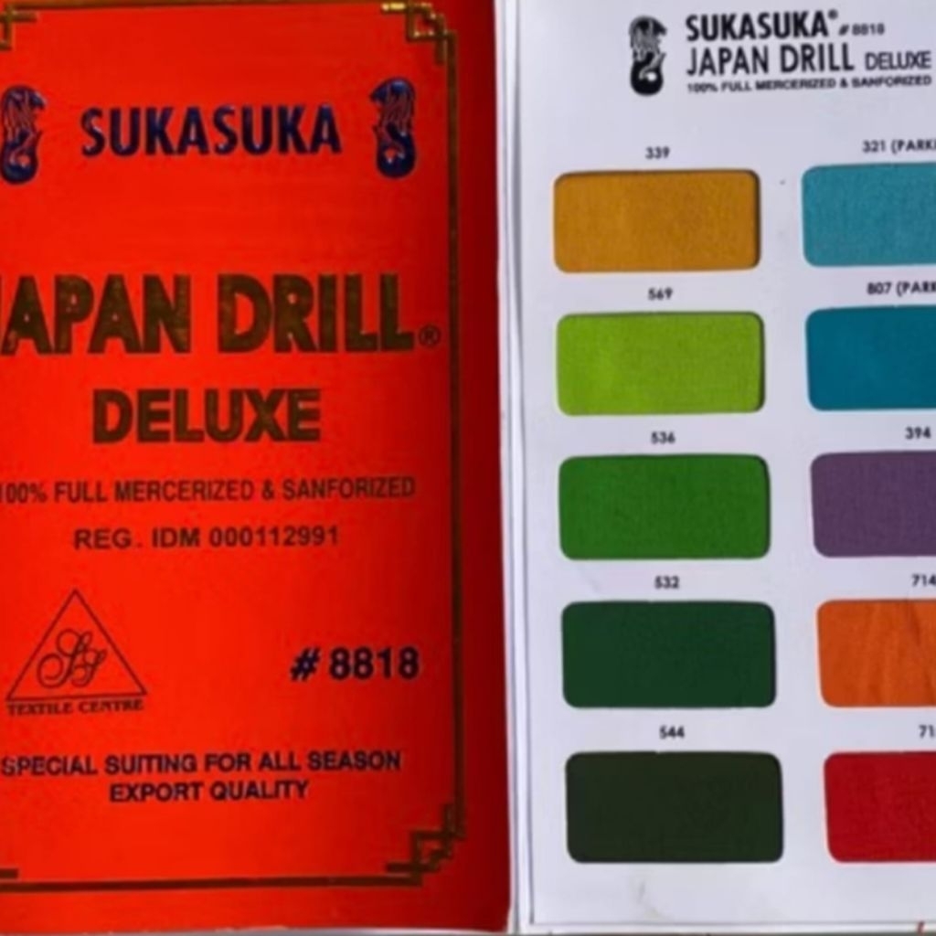 Kain japan Drill suka-suka seragam sekolah SD/SMP/SMA/ Pramuka Quality premium