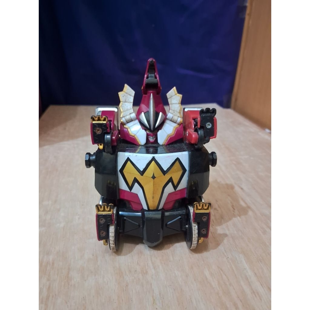 Mainan Jadul Pard Zord DX Killer Abaranger Bakuryuu Sentai Megazord Kepala Zord Dino Thunder