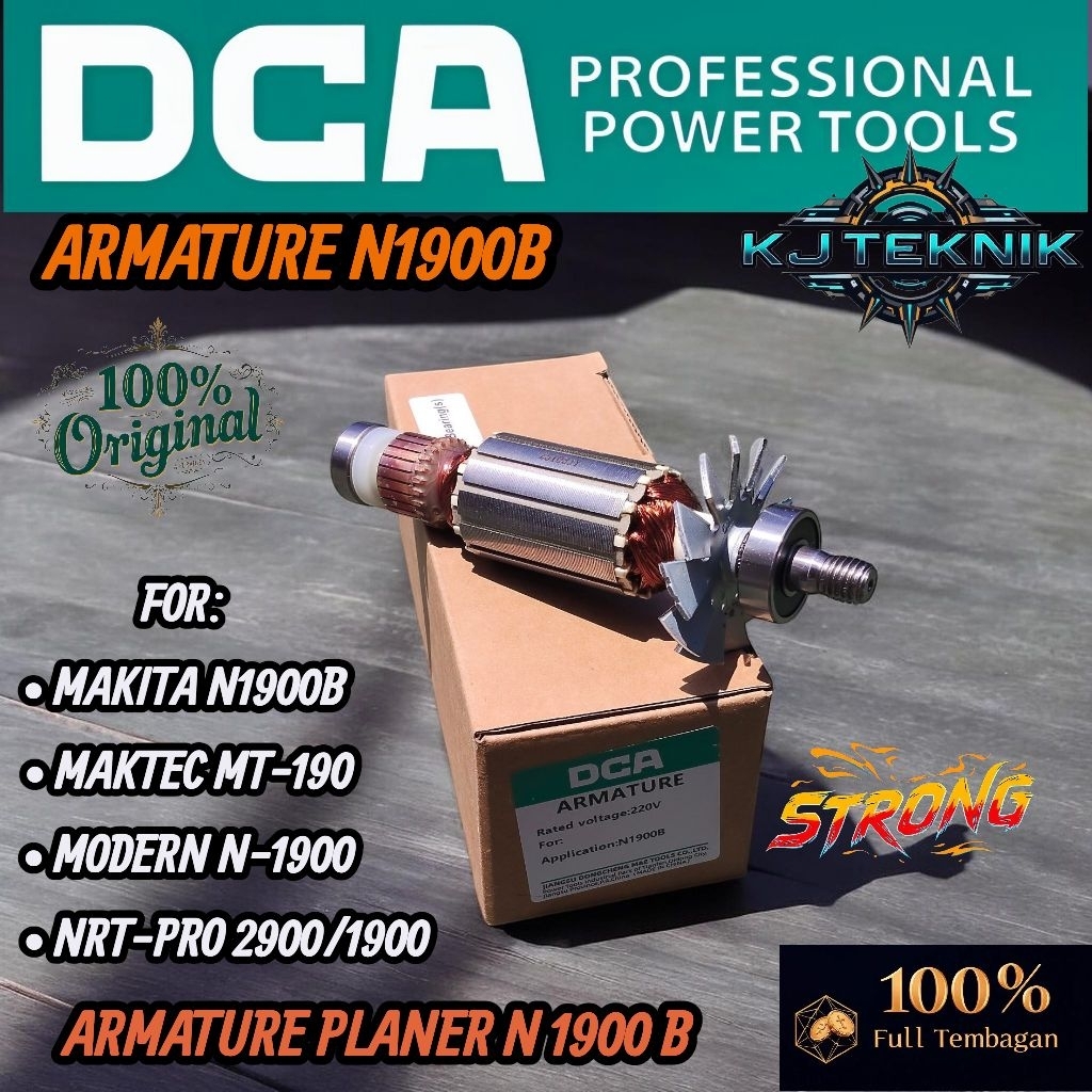 DCA Armature Planer Makita N1900B/Armatur Angker Gulungan mesin serut sugu Planer Makita N1900B