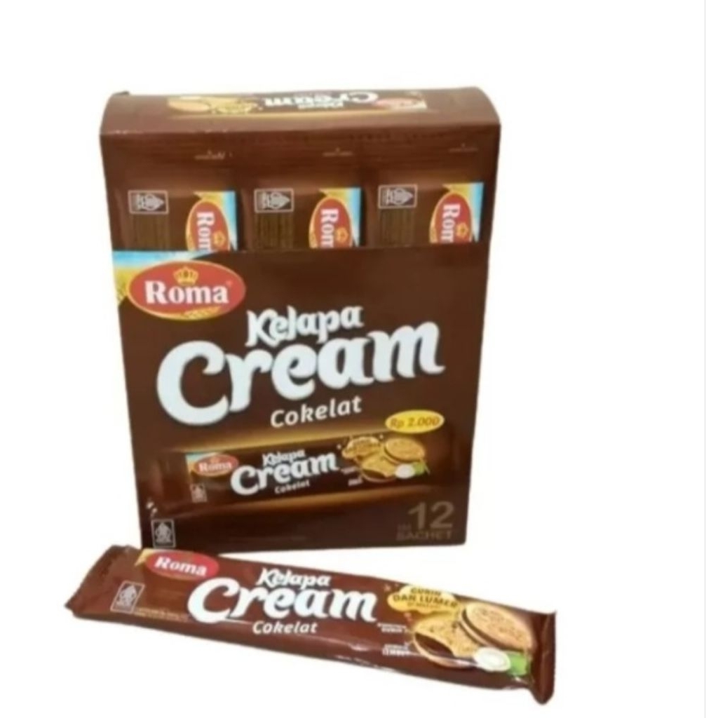 Roma Kelapa Cream coklat