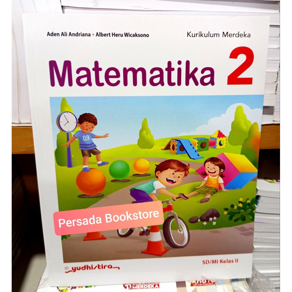 Buku Matematika Kelas 2 SD Kurikulum Merdeka Yudhistira
