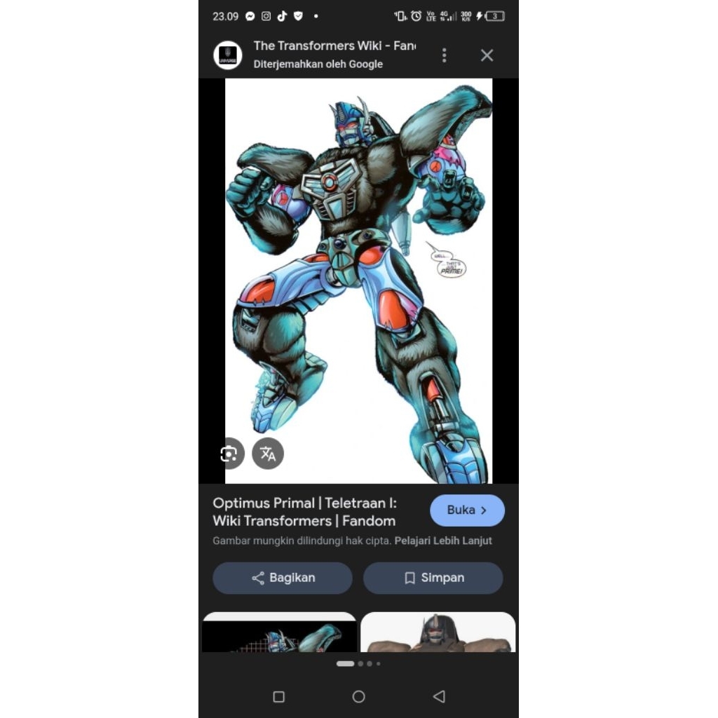 optimus brilian sama optimus primal