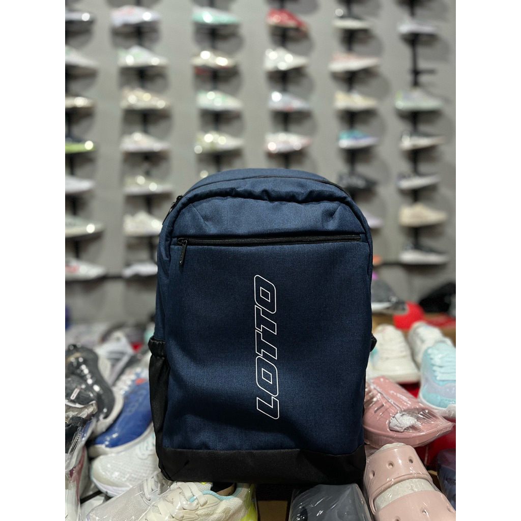 Tas Lotto Ello Backpack Blue Original Resmi