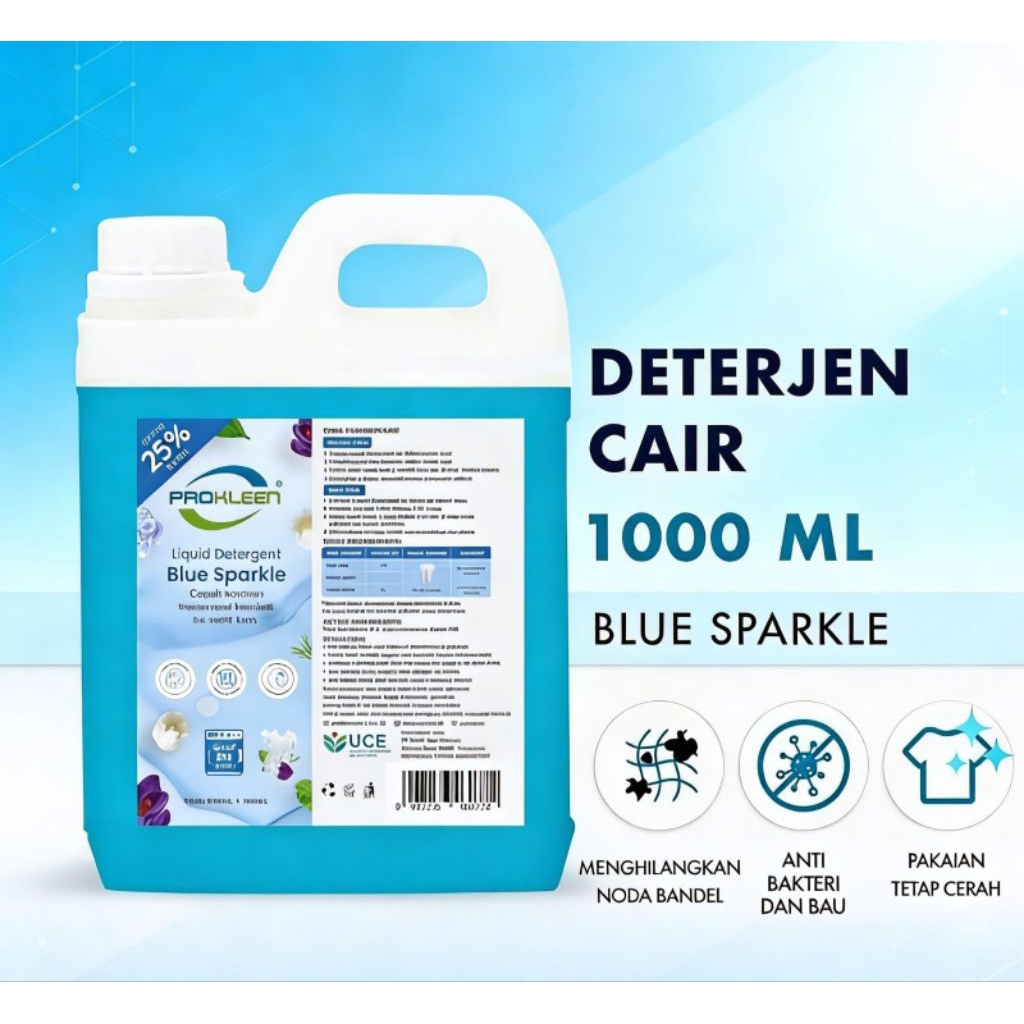 Deterjen Cair Laundry Liquid Murah 1 L