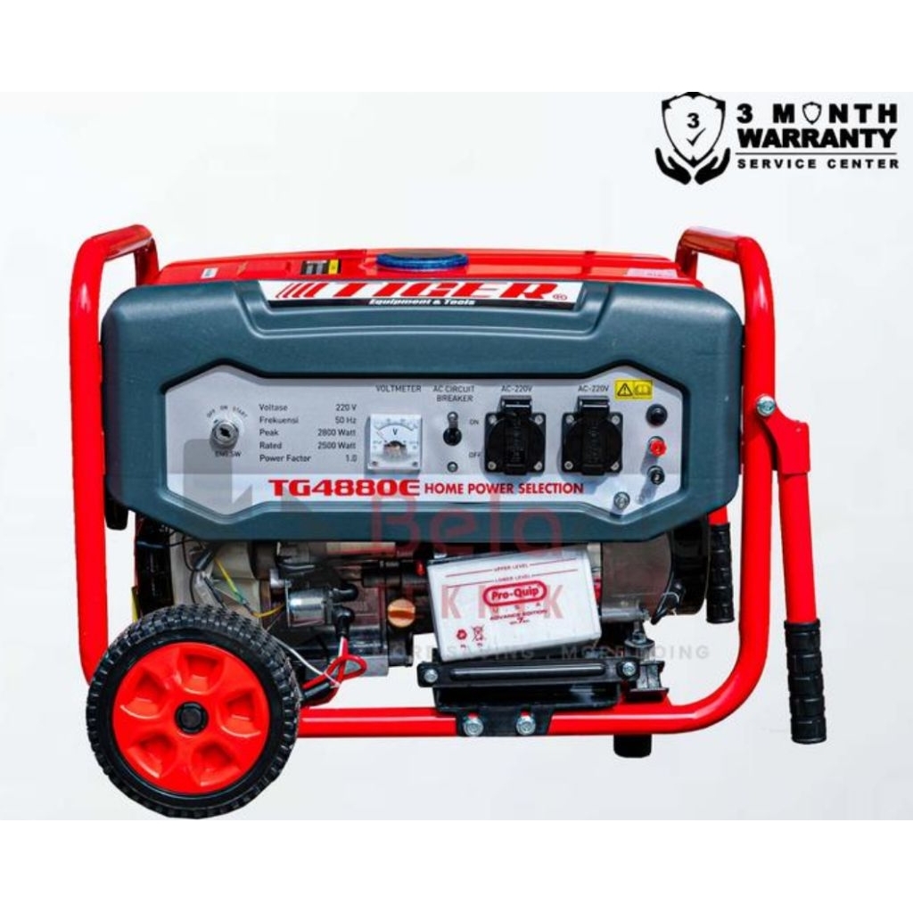 GENSET TIGER 2800wat 4tak / genset tiger TG4880E