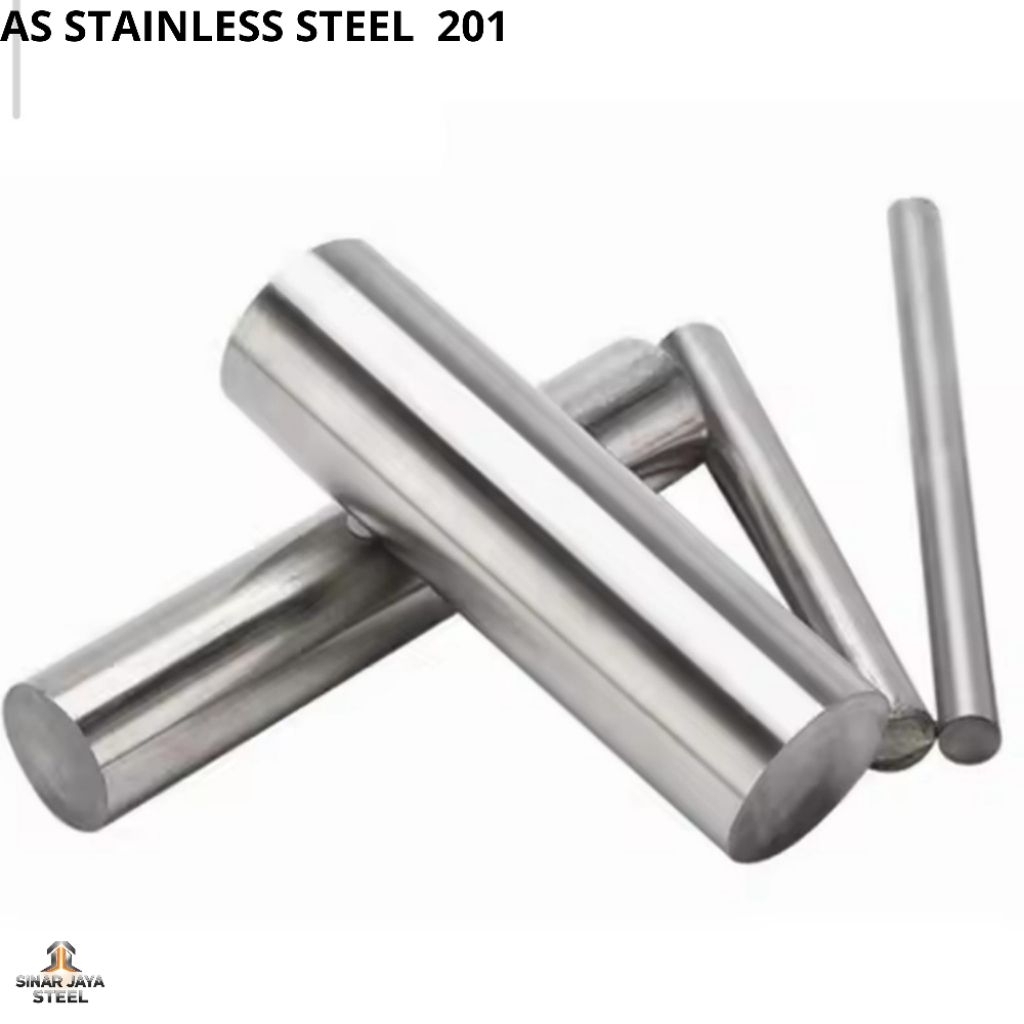 As stainless steel 201 diameter 4mm x 6000mm