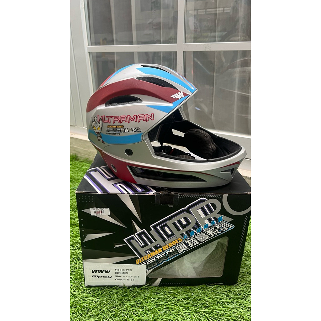 helm pushbike gipsy WWW pro ultramen