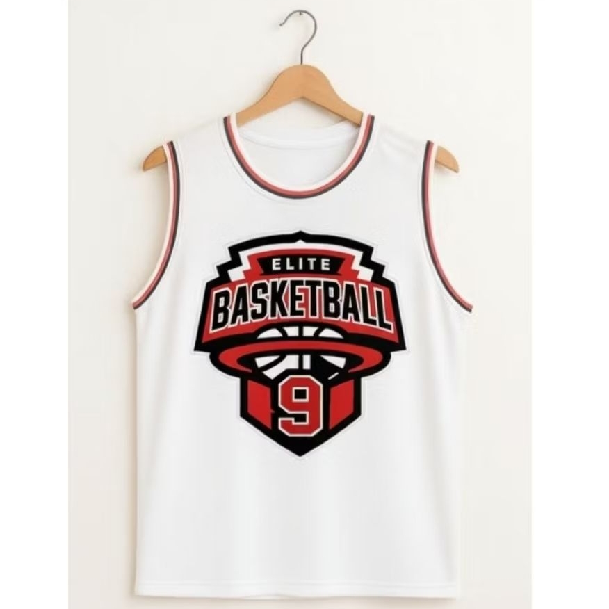 Kaos Jersey Unisex Kaos Basket Jersey Olahraga Baju Jersey Pria Dan Wanita Kaos Oversize / Baju Jers