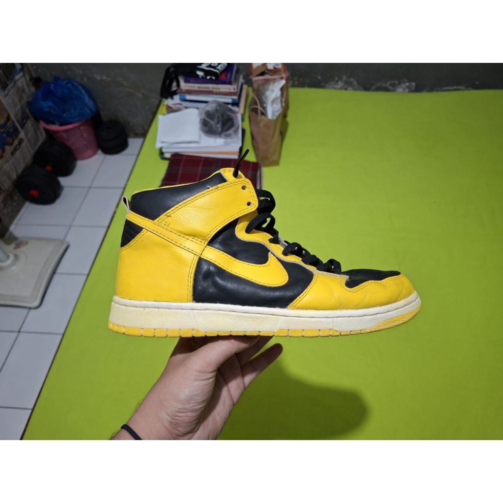 Nike Dunk high vintage varsity maize 2007