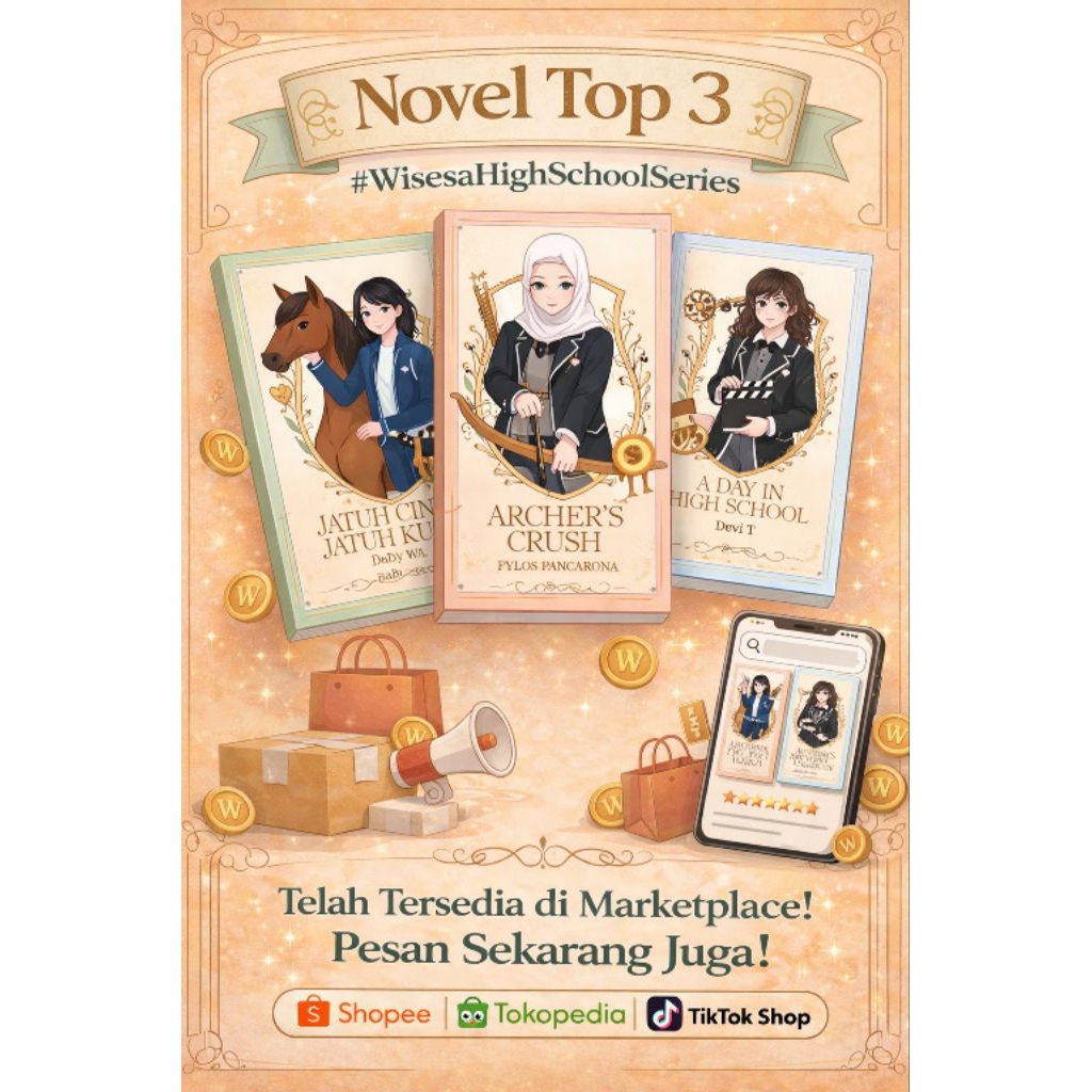 Novel Top 3 #WisesaHighSchoolSeries