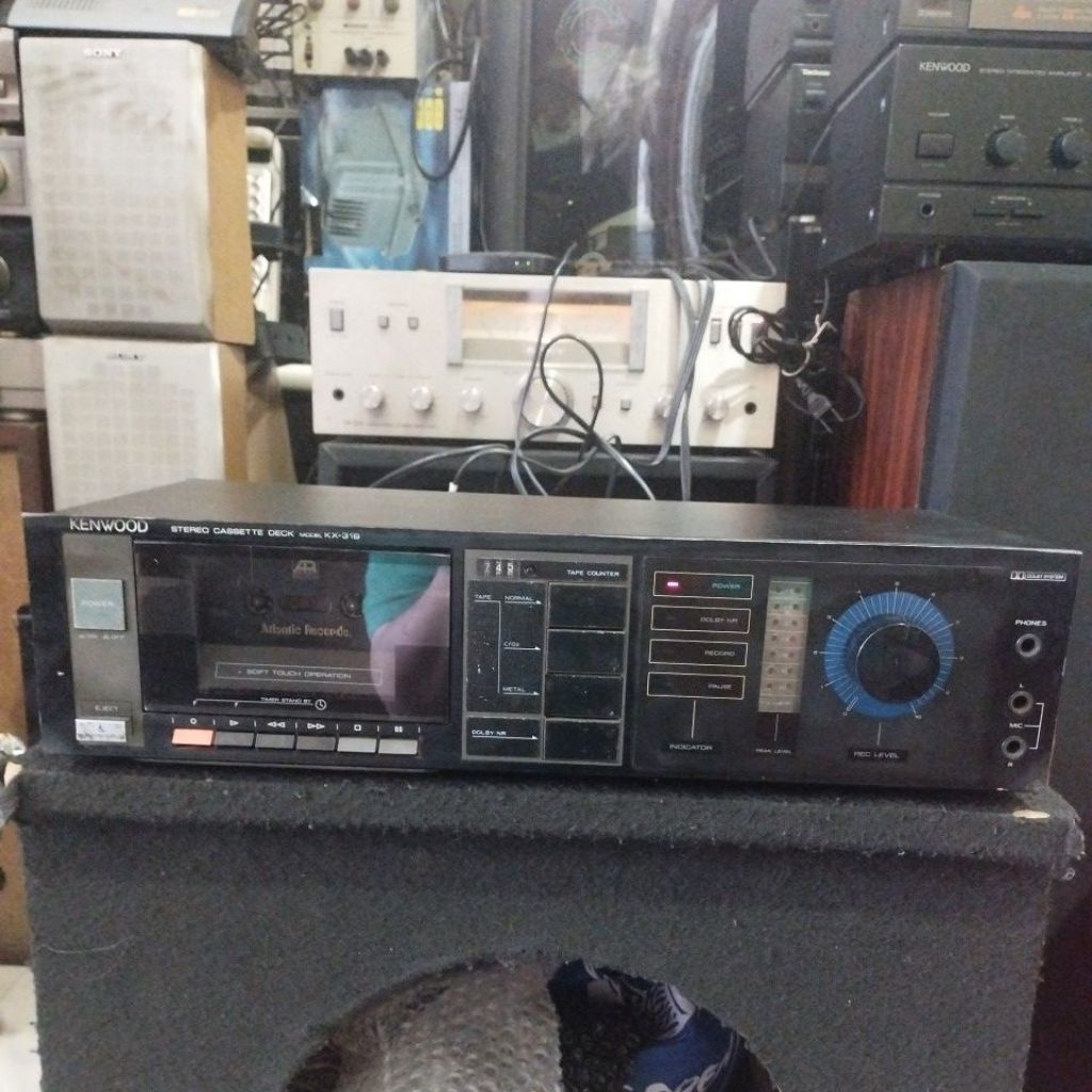 stereo cassette kaset tape deck Kenwood kx-31B full original Made in Japan