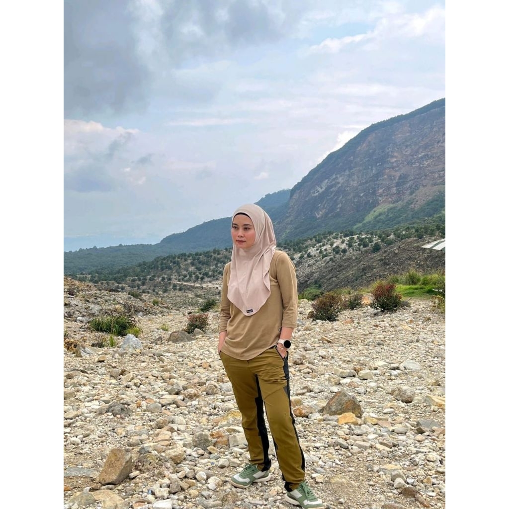 celana gunung wanita outdoor celana hiking quickdry
