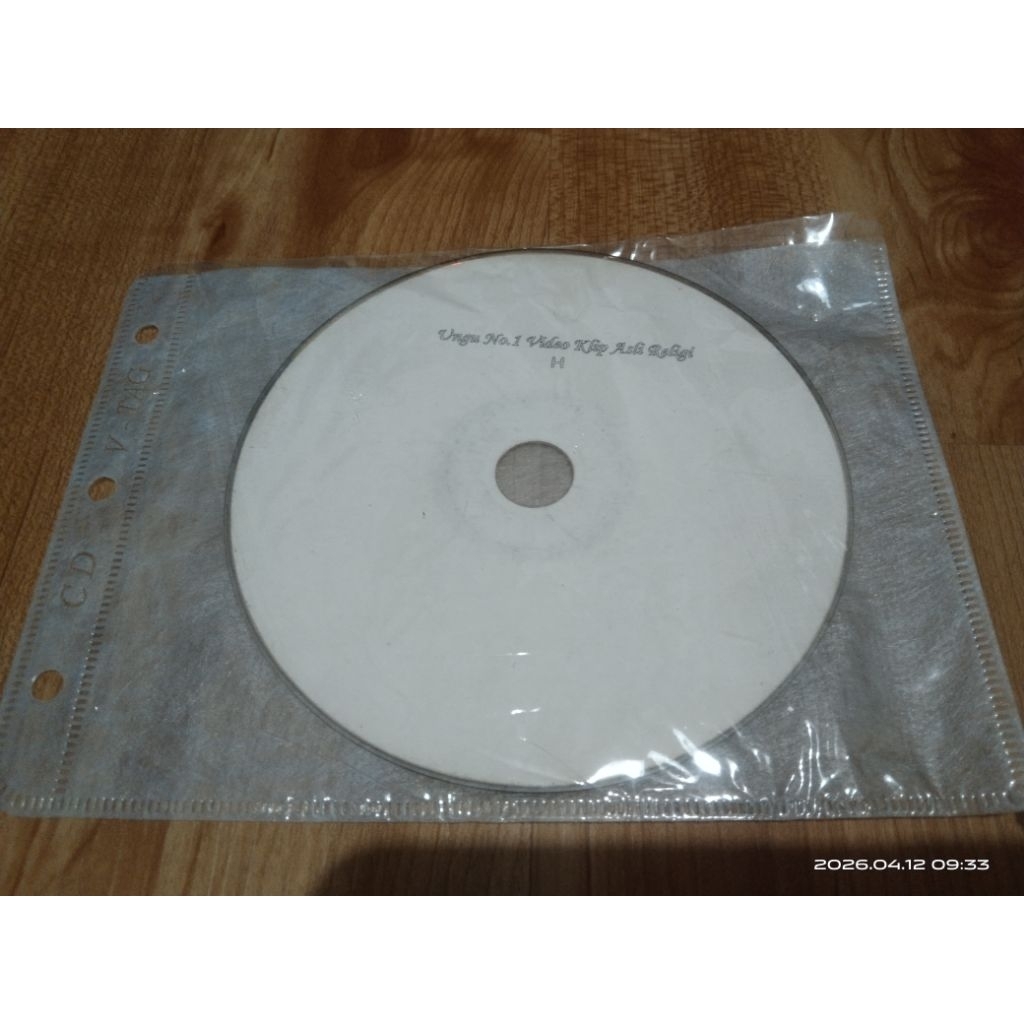 Cd MP4 lagu musik jadul indonesia ungu no. 1 asli religi