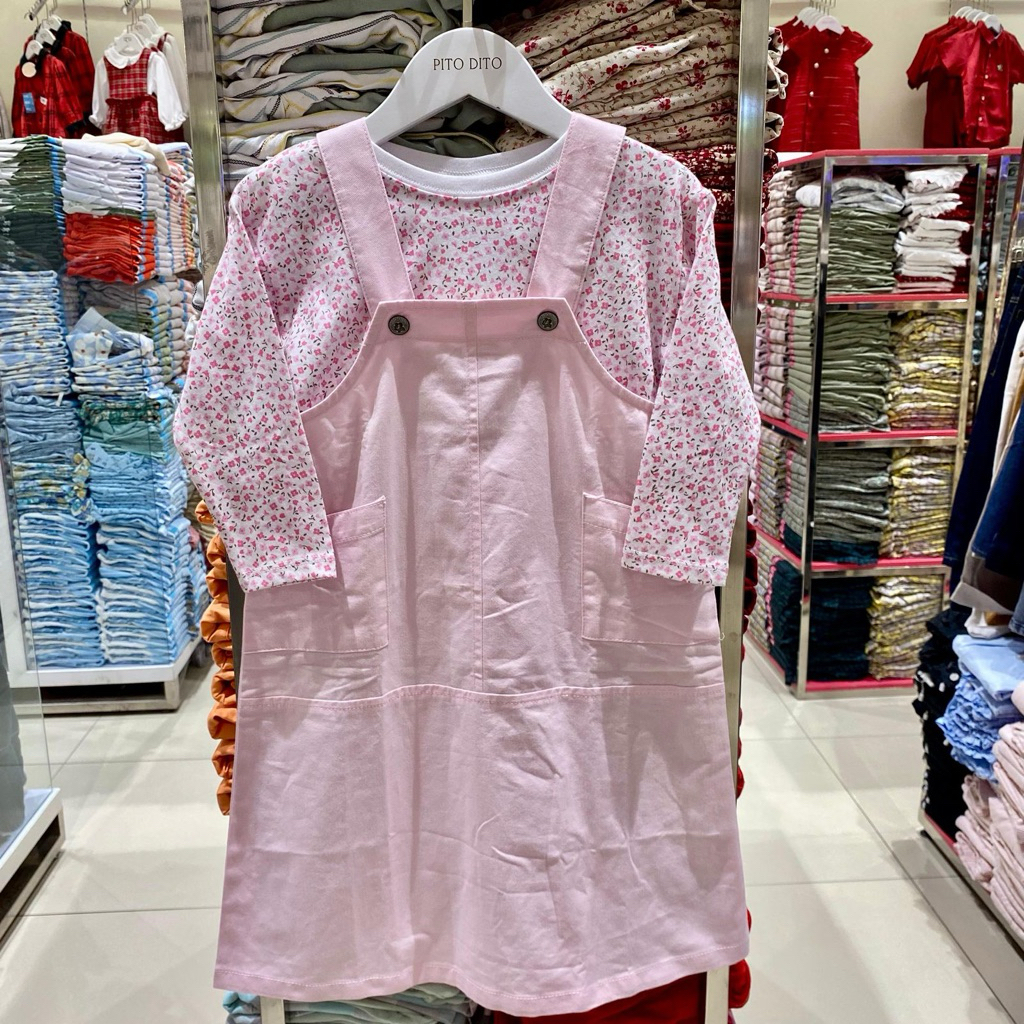 PITO DITO GIRLS - OVERALL ANAK PEREMPUAN PROMO