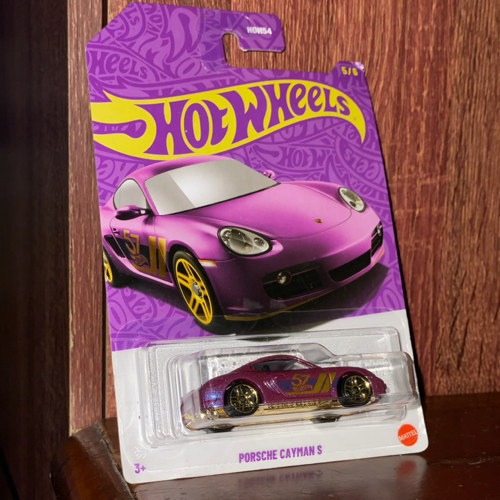 Hot Wheels Porsche Cayman S Purple | Diecast 1:64 Original Mattel