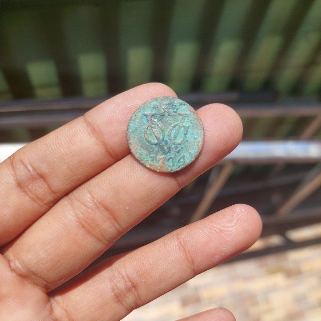 Koin Voc 1734 zeeland asli.