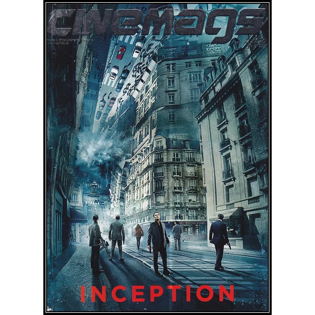 Majalah Preloved - Majalah Cinemags Edisi Agustus 2010 Inception - Lengkap Poster Inception dan Sorc