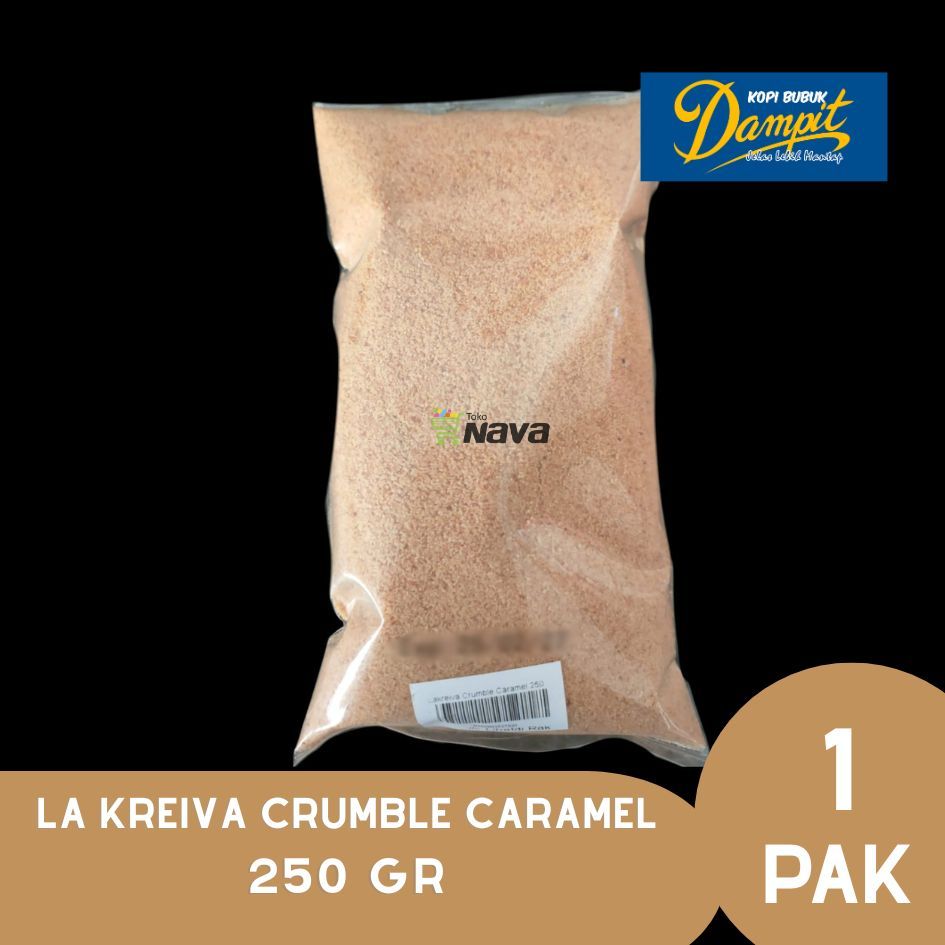 La Kreiva Crumble Caramel 250gr / La Kreiva / Crumble Caramel