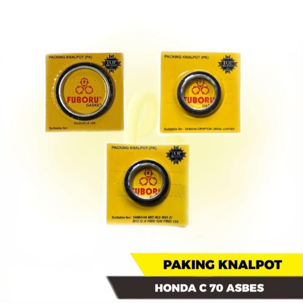 Fuboru Paking Knalpot (PK) Honda C 70 Asbes