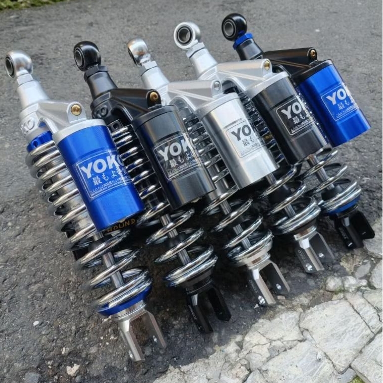 (Shock YOKO G+ Chrome Series) Shock Tabung Atas G+ Series YOKO JLT191 Gen2 Single Shock Motor Matic 