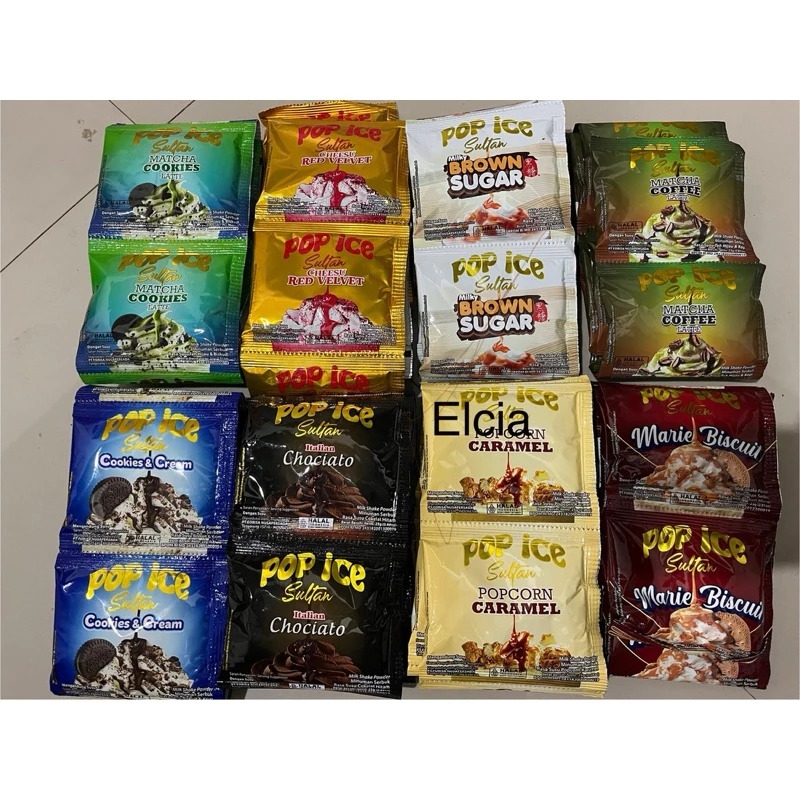 POP ICE SULTAN READY VARIAN TERBARU 1 REBCENG 10.000 ISI 10 BUNGKUS