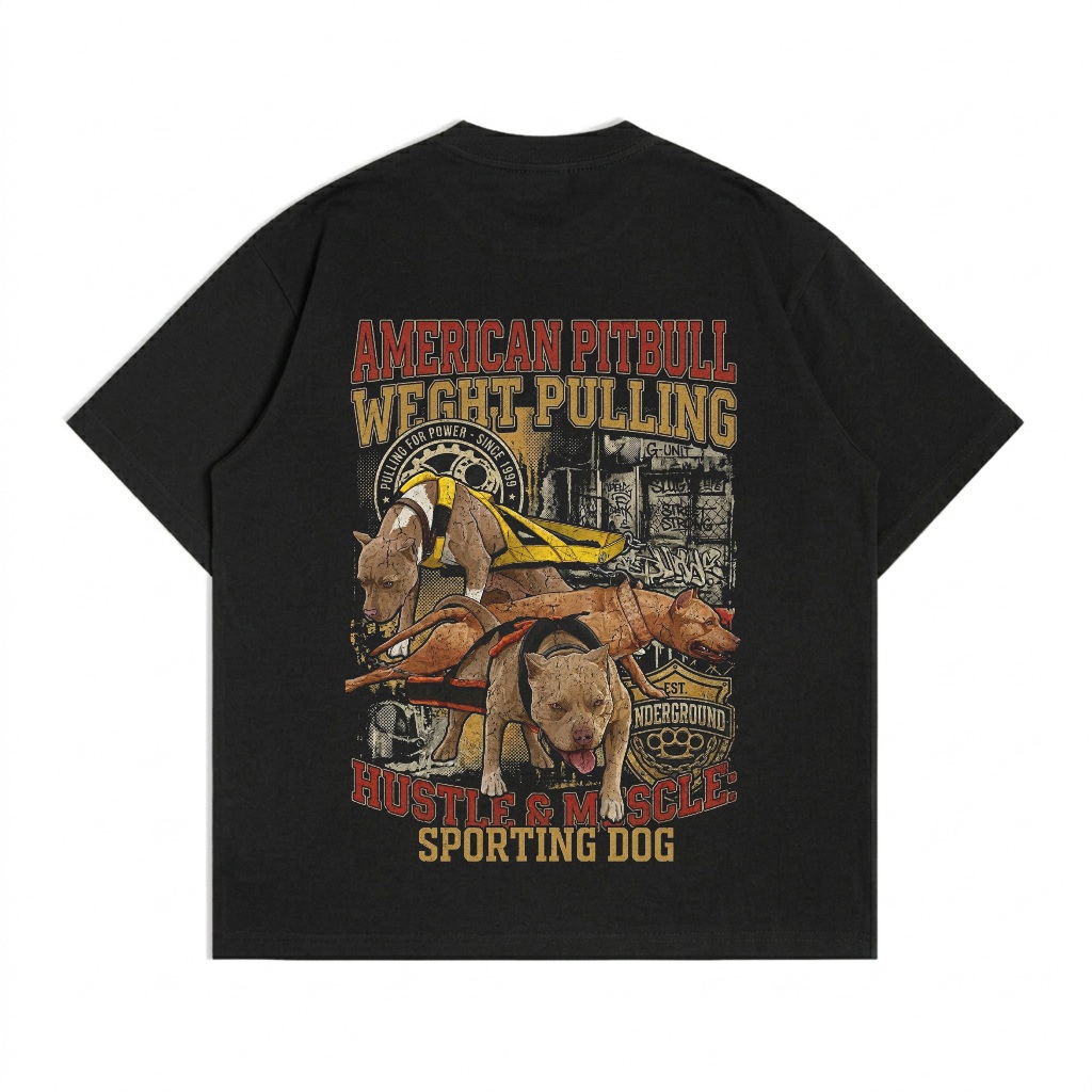 Kaos american pitbull weight pulling