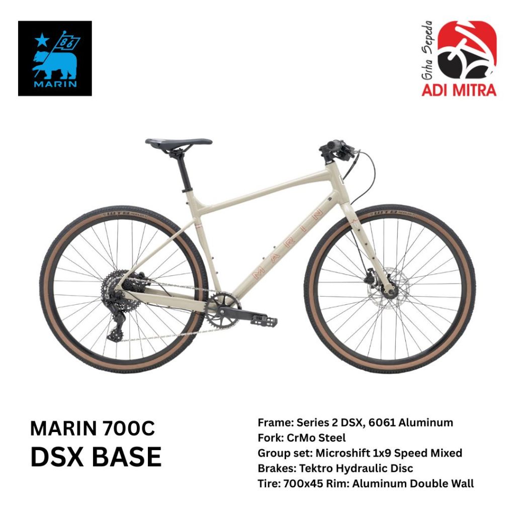 Marin DSX Base [700C] Sepeda Gravel / Beyond Road 1x9 Speed