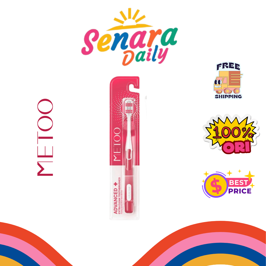 SENARA (2 Lebih Hemat)METOO Sikat Gigi / Tooth Brush
