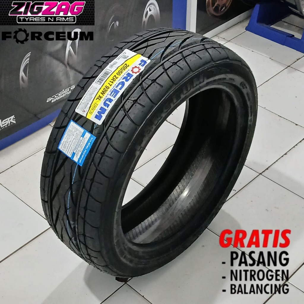 Ban Mobil Forceum Hexa-R 205/50 R17 Tubeles
