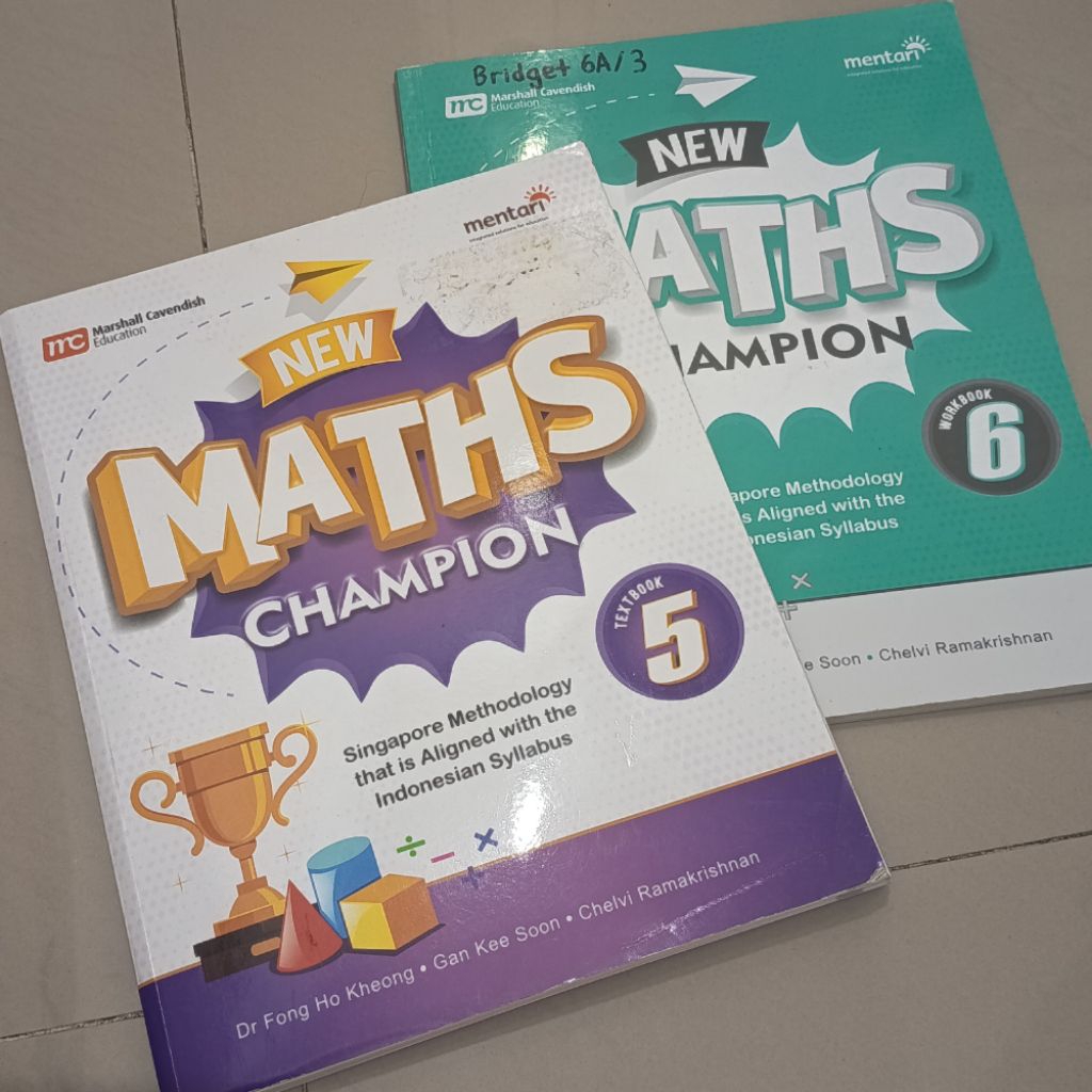 PRELOVED - Maths Champion Workbook Set