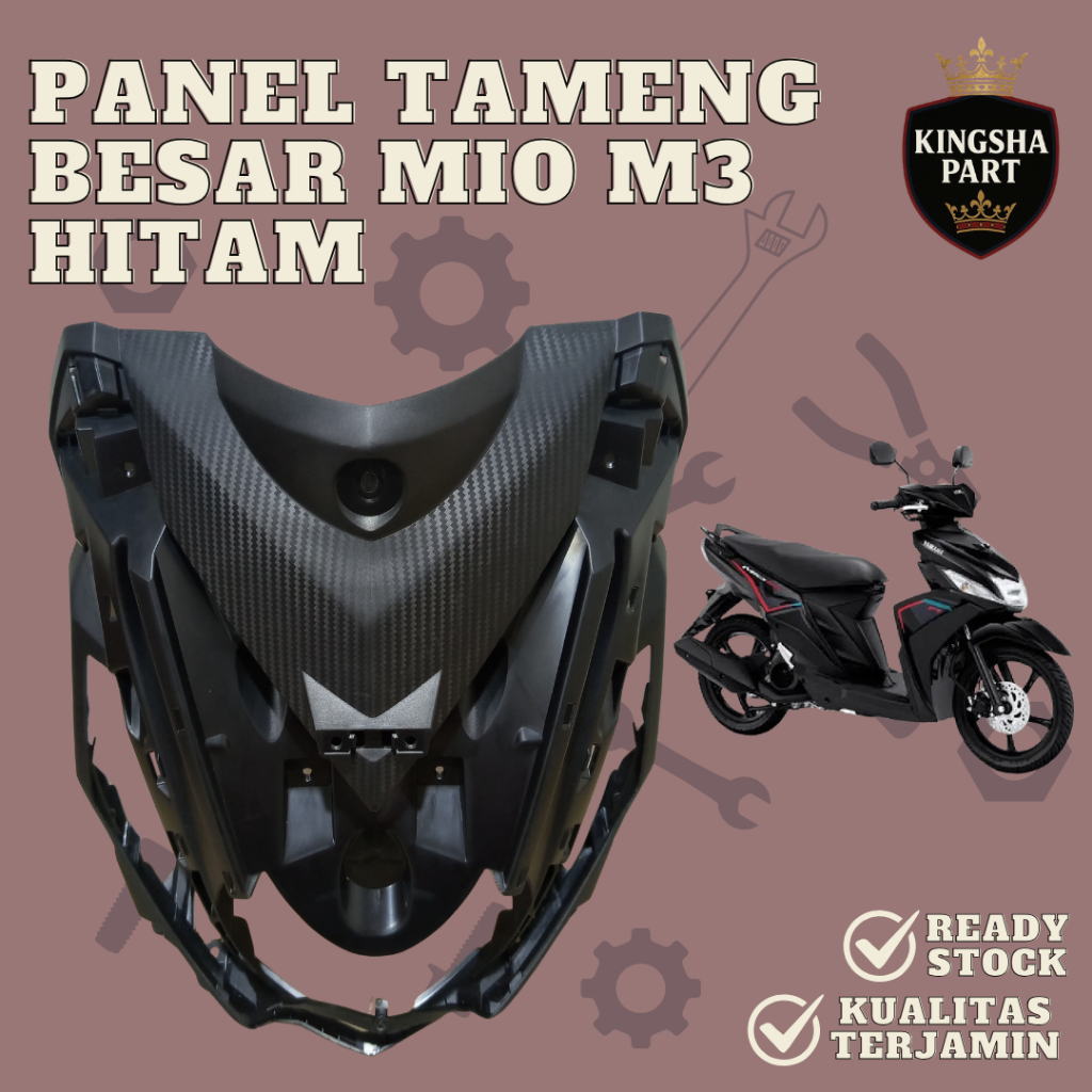 Tameng Depan Bagian Dalam Yamaha Mio M3 Mio Z Tameng Depan Besar Mio M3 Mio Z Hitam Tenshi