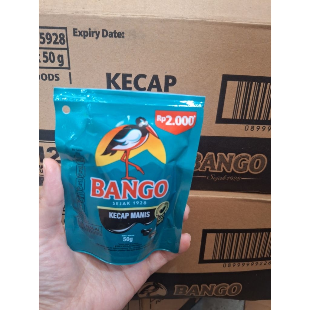 Bango Kecap Manis 50ml (1pcs/ ecer 2000)