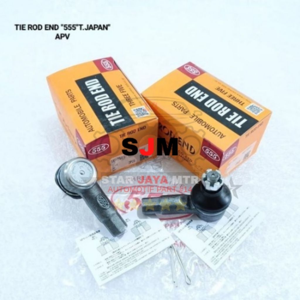 TIE ROD END TIE ROD 2PCS 555 JAPAN ORI. APV/ MEGA CARRY