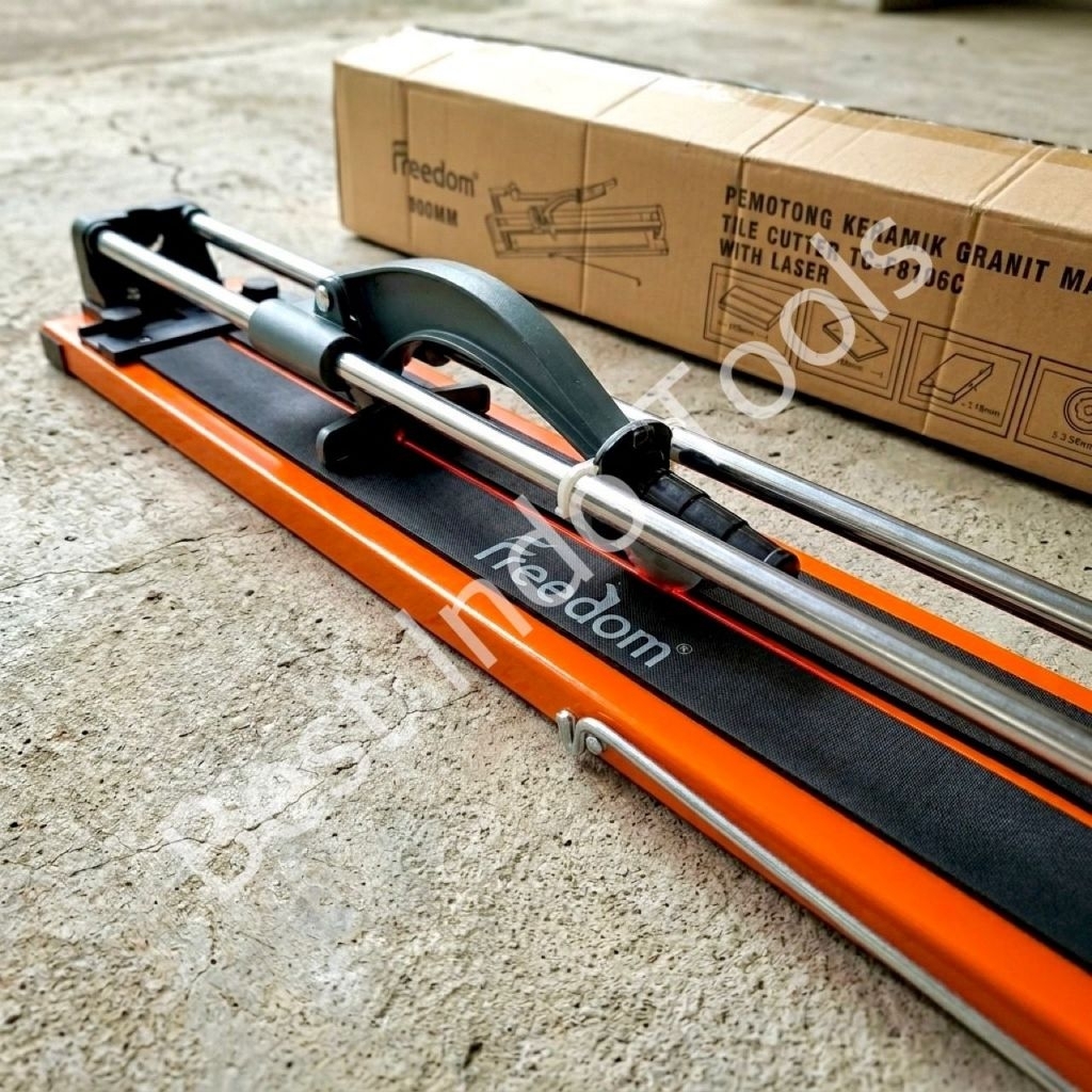 TILE CUTTER FREEDOM 800 MM 80 CM WITH LASER ALAT MESIN MEJA POTONG KERAMIK GRANIT GRANITE DORONG CUT