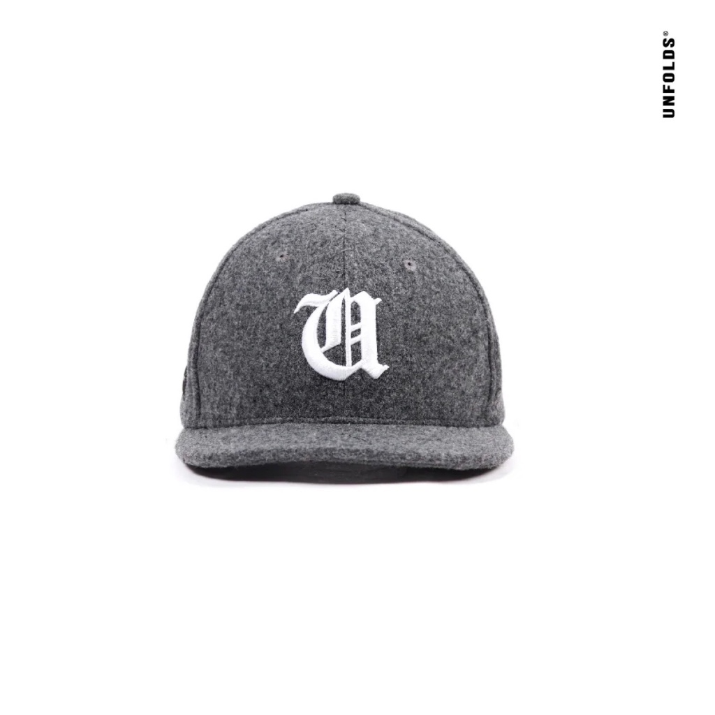 UNFOLDS - GREY SNAPBACK LW