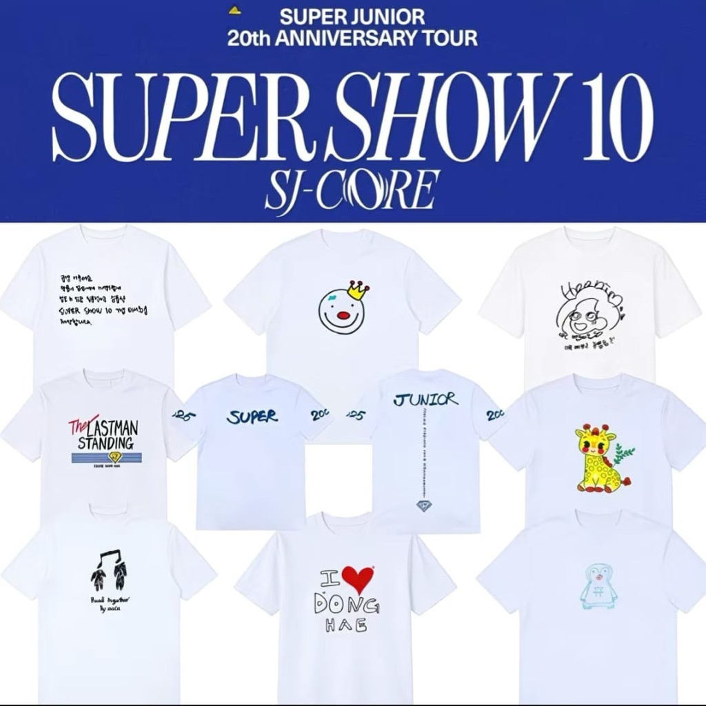 SUPER JUNIOR SJCORE TSHIRT - UNOFFICIAL