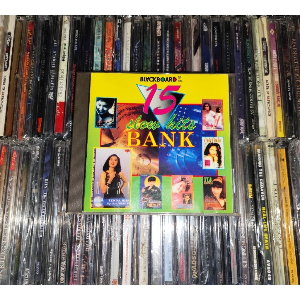 CD 15 Slow Hits Bank - Yuni Shara, Desy Ratnasari, Lady Avisha, Cindy Claudia