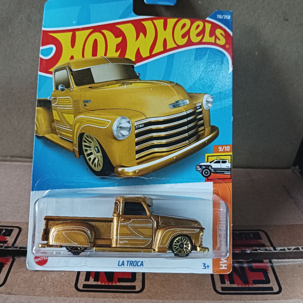 Hot wheels LA TROCA kuning