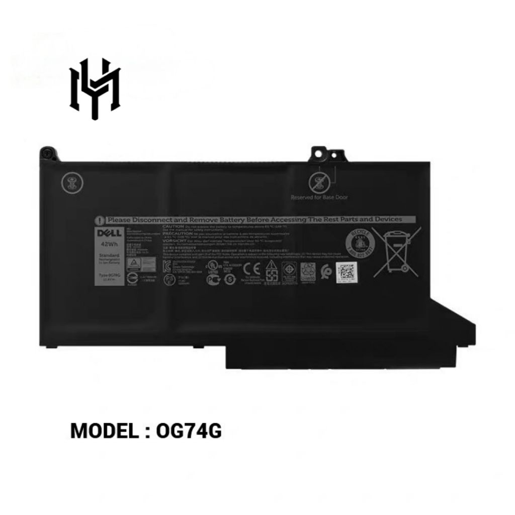 Baterai Laptop Dll Latitude 5300 2-IN-1 Latitude E7300 Latitude 5310, Latitude E5300, Latitude 5310 