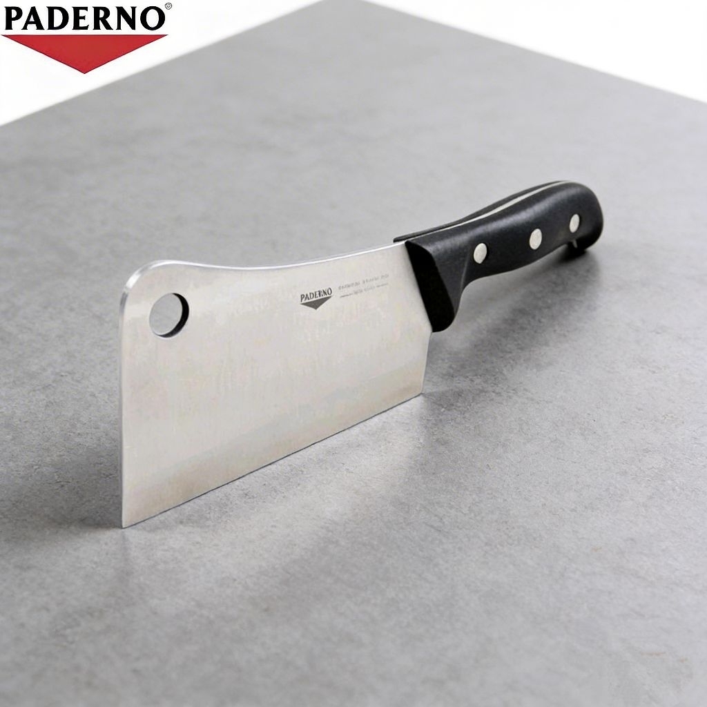 Pisau Daging Golok Tulang Stainless Steel Meat cleaver Knife PADERNO