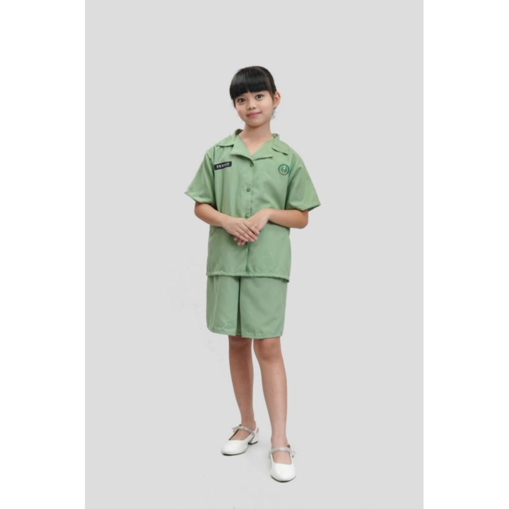 Seragam Persit Anak Perempuan | Baju Persit Anak Premium | Bahan Mirip Seragam Persit Dewasa | Kostu