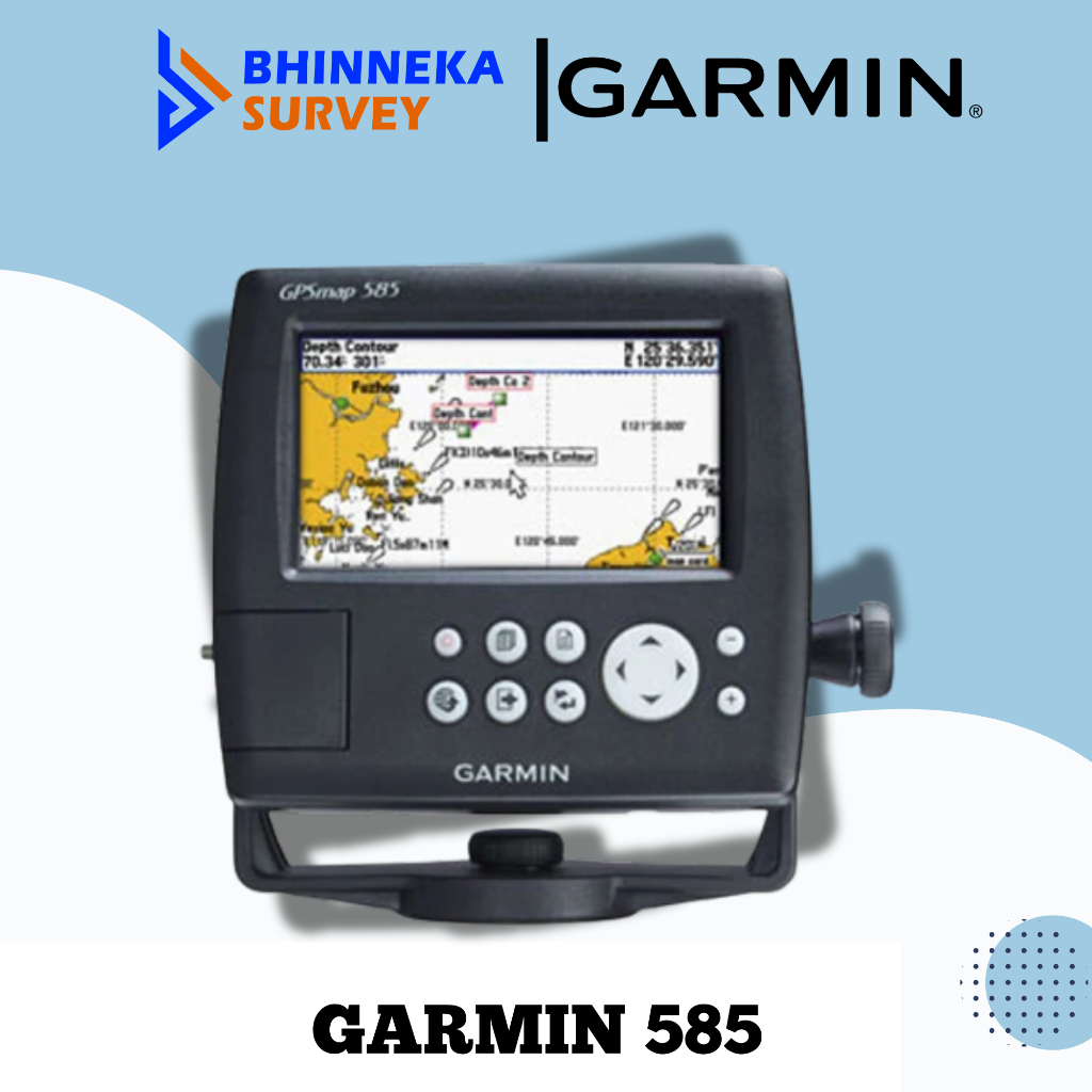 Garmin GPS Fishfinder 585 Bekas Like New / Garmin GPS Fish Finder 585 Second