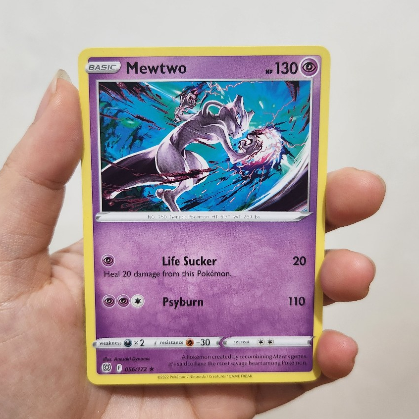 Kartu Pokemon TCG English - Mewtwo